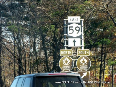 Route 59 East Palissades Interstate Parkway Street Signs1