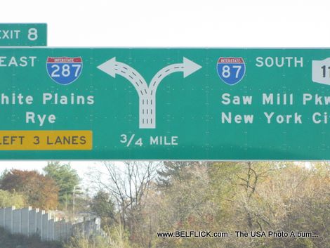Cross Westchester Expressway I 287 New York