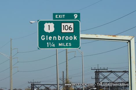 Connecticut Turnpike Interstate 95 Glenbrook Connecticut