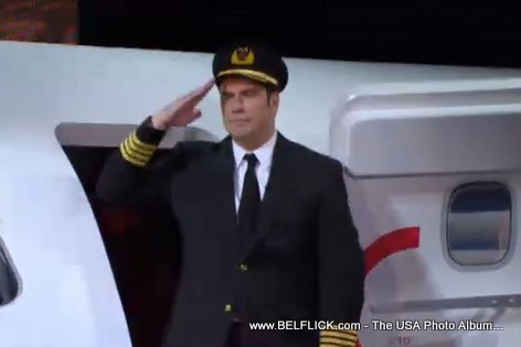 Captain John Travolta Qantas Airways On Oprah