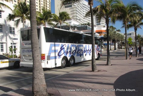Las Olas Bus Public Transportation Fort Lauderdale Florida