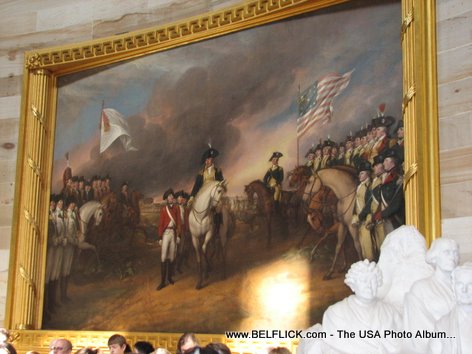 Paintings Inside The United States Capitol Building