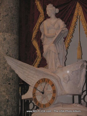 US Capitol National Statuary Hall Clock