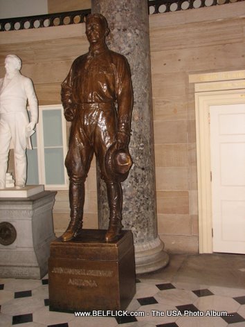 John Campbell Greenway Statue Inside The United States Capitol Building