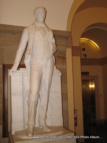 Statue Inside The United States Capitol Building