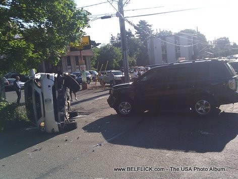 Car Accident on Hickory Street, Spring Valley, NY